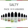 Pack 10 E-liquides Salty P2062*