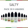 Pack 20 E-liquides Salty