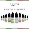 Pack 20 E-liquides Salty P2063*