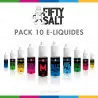 Pack 10 E-liquides Fifty Salt P2144*