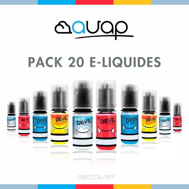 Pack 20 E-liquides Avap P2162*