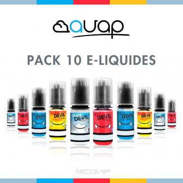Pack 10 E-liquides Avap Pack 10 E-liquides Avap