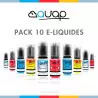 Pack 10 E-liquides Avap P2164*
