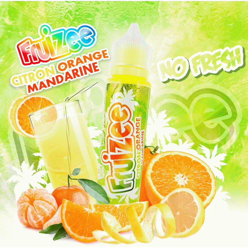 Citron Orange Mandarine No Fresh Fruizee 50ml