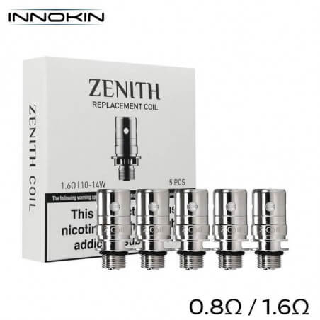 Pack 5 résistances Zenith Innokin Pack 5 résistances Zenith Innokin