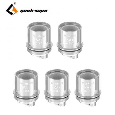 5 Résistances Super Mesh X1 ou X2 GeekVape 5 Résistances Super Mesh X1 ou X2 GeekVape