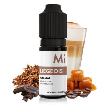 E-liquide Liégois Minimal 10ml E-liquide Liégois Minimal 10ml