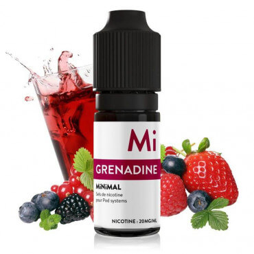 E-liquide Grenadine Minimal 10ml E-liquide Grenadine Minimal 10ml