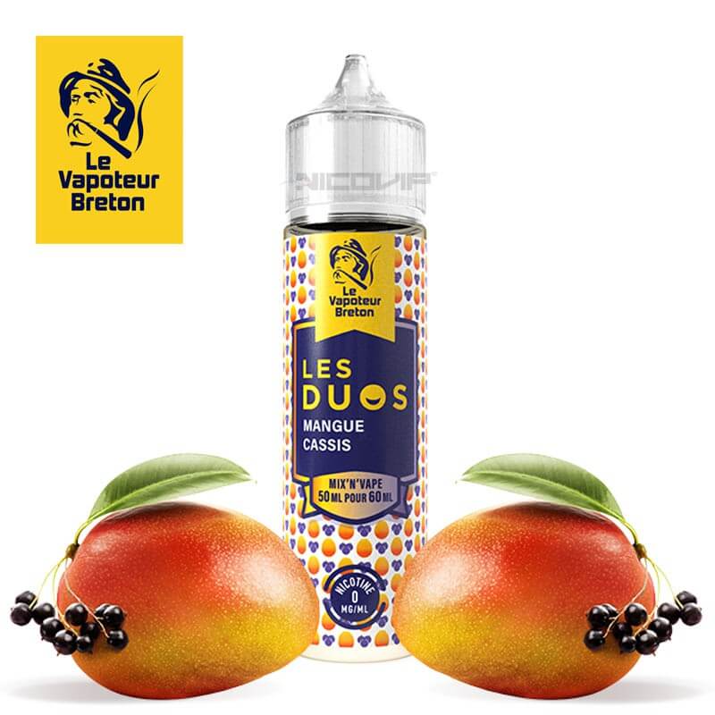 Mangue Cassis Le Vapoteur Breton 50 ml