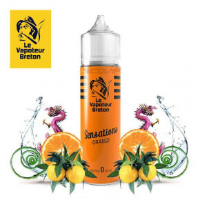 Sensations Orange Le Vapoteur Breton 50ml