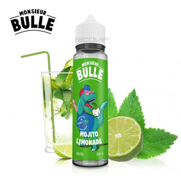 Limonade Mojito Monsieur Bulle 50ml Limonade Mojito Monsieur Bulle 50ml