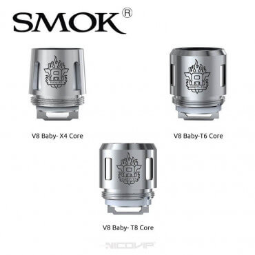 Pack 5 résistances V8 Baby Smok Pack 5 résistances V8 Baby Smok
