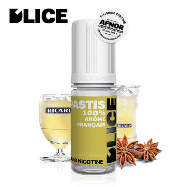 E-liquide Pastis DLICE 10ml E-liquide Pastis DLICE 10ml