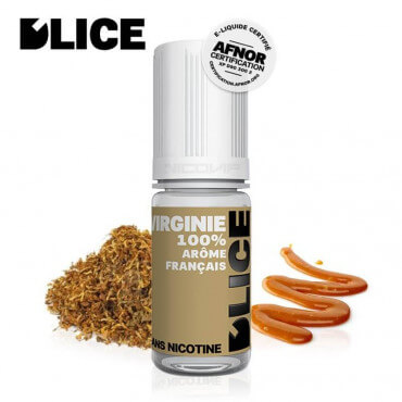 E-liquide Virginie 10ml D'LICE E-liquide Virginie 10ml D'LICE