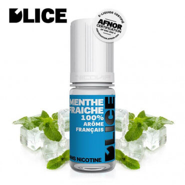 E-liquide Menthe Fraiche DLICE 10ml E-liquide Menthe Fraiche DLICE 10ml
