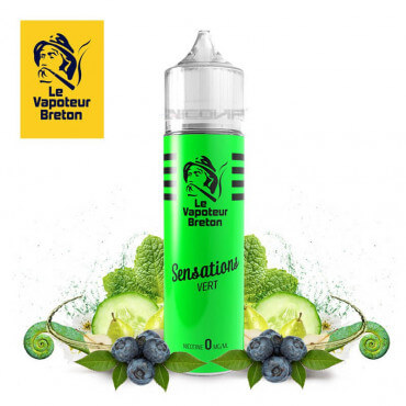 Sensations Vert Le Vapoteur Breton 50ml Sensations Vert Le Vapoteur Breton 50ml