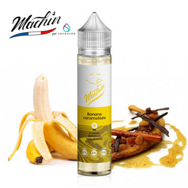 Banane Caramélisée Machin 50ml Banane Caramélisée Machin 50ml