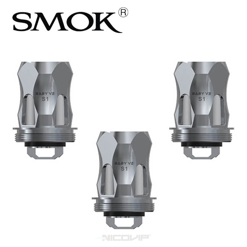 Pack de 3 résistances TFV8 Baby V2 Smok S1
