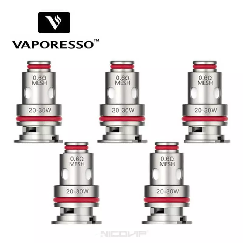 Résistances GTX (x5) Vaporesso view 91