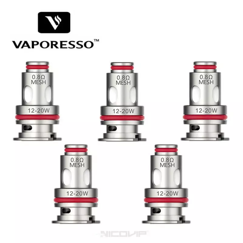 Résistances GTX (x5) Vaporesso view 109