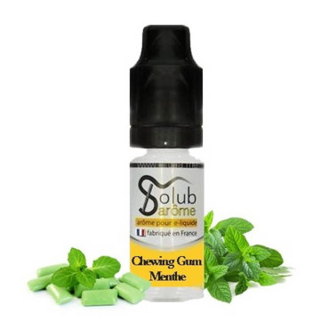 Arôme Chewing Gum Menthe Solubarome 10ml