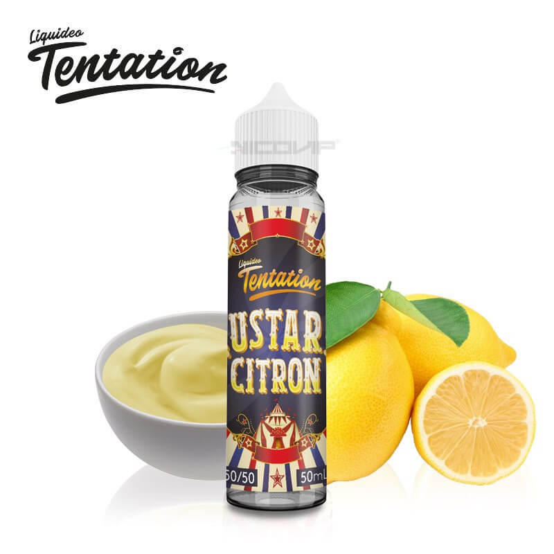 Custard Citron Tentation Liquideo 50 ml