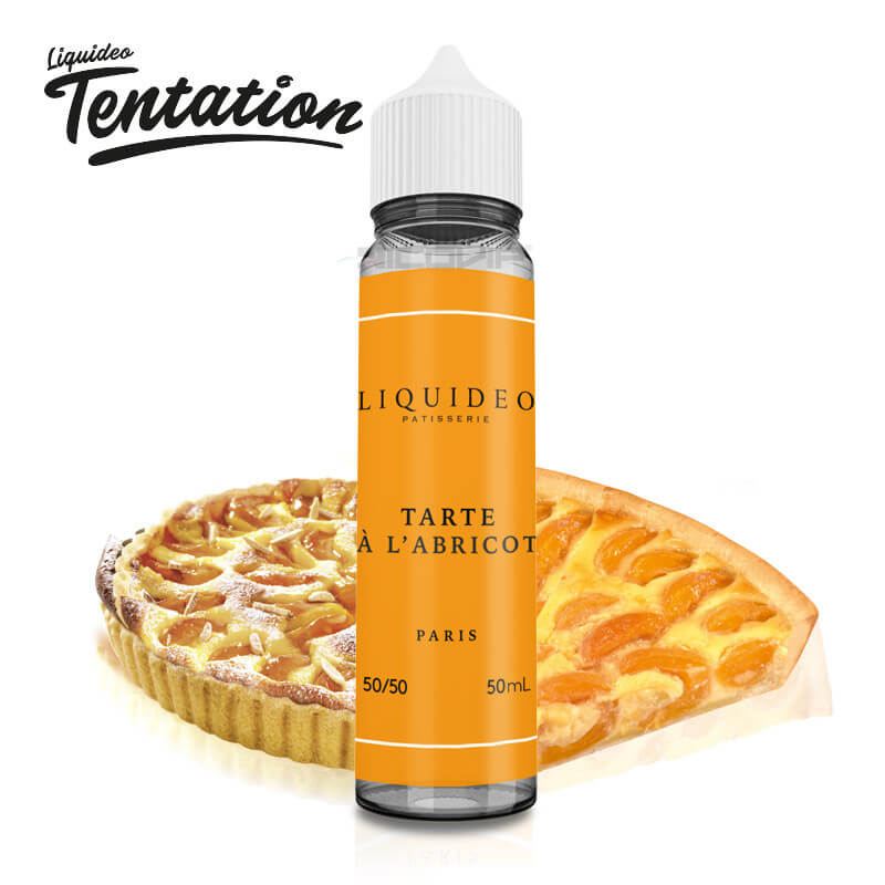 Tarte à l'Abricot Tentation Liquideo 50 ml