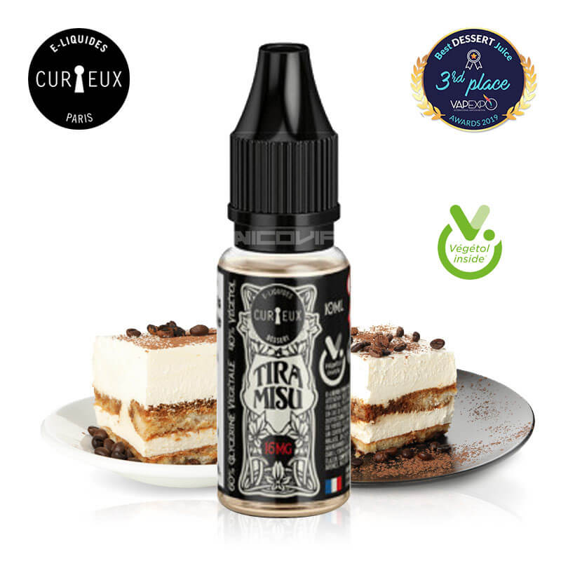 Tiramisu Végétol Curieux 10 ml