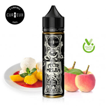 Pêche Melba Végétol Curieux 50 ml Pêche Melba Végétol Curieux 50 ml