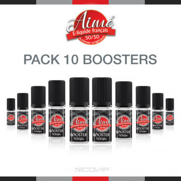 Pack 10 boosters de nicotine Aimé