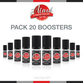 Pack 20 boosters de nicotine Aimé