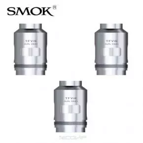 Pack de 3 résistances TFV16 Smok - Dual Mesh 0.12 ohm Pack de 3 résistances TFV16 Smok - Dual Mesh 0.12 ohm