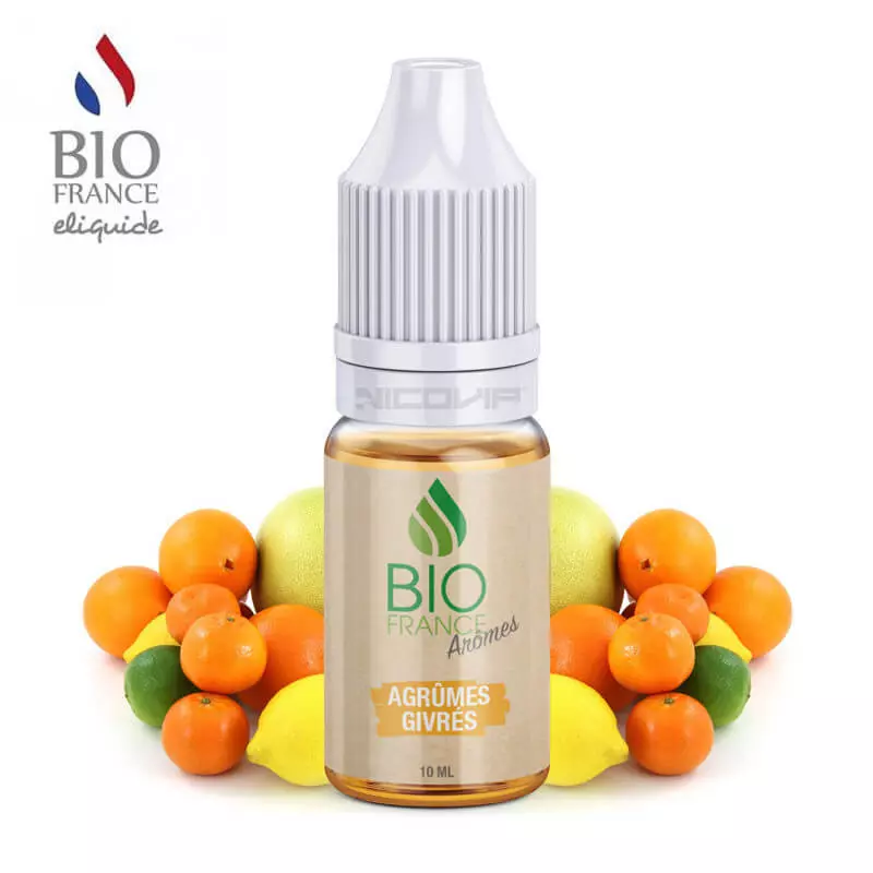 Arôme Agrumes Givrés Bio France E-liquide 10ml 3097