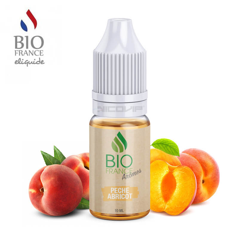 Arôme Pêche Abricot Bio France E-liquide