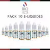 Pack 10 Booster Nicotine Bio France E-liquide 3143