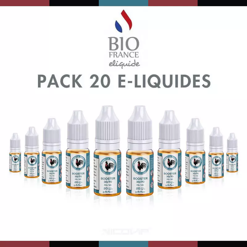 Pack 20 Le booster Français nicotine 3144