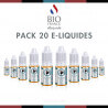 Pack 20 Le booster Français nicotine Bio France E-liquide