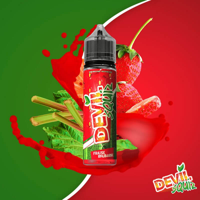 Fraise Rhubarbe Devil Squiz AVAP 50 ml