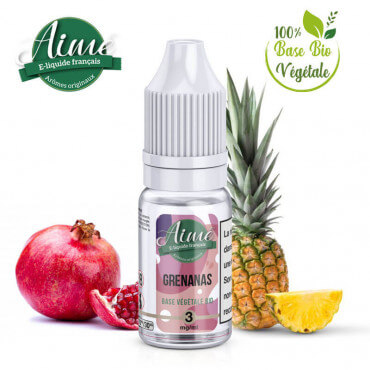 E-liquide Bio Grenanas Aimé 10ml E-liquide Bio Grenanas Aimé 10ml