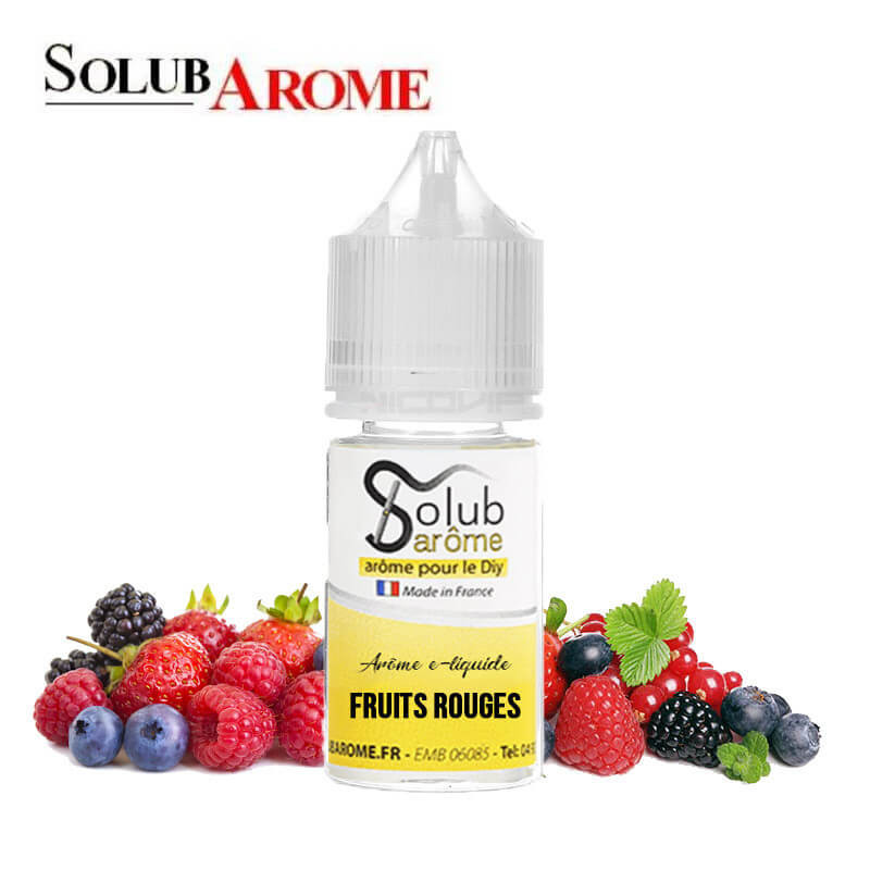 Arôme Fruits Rouges Solubarome 30ml