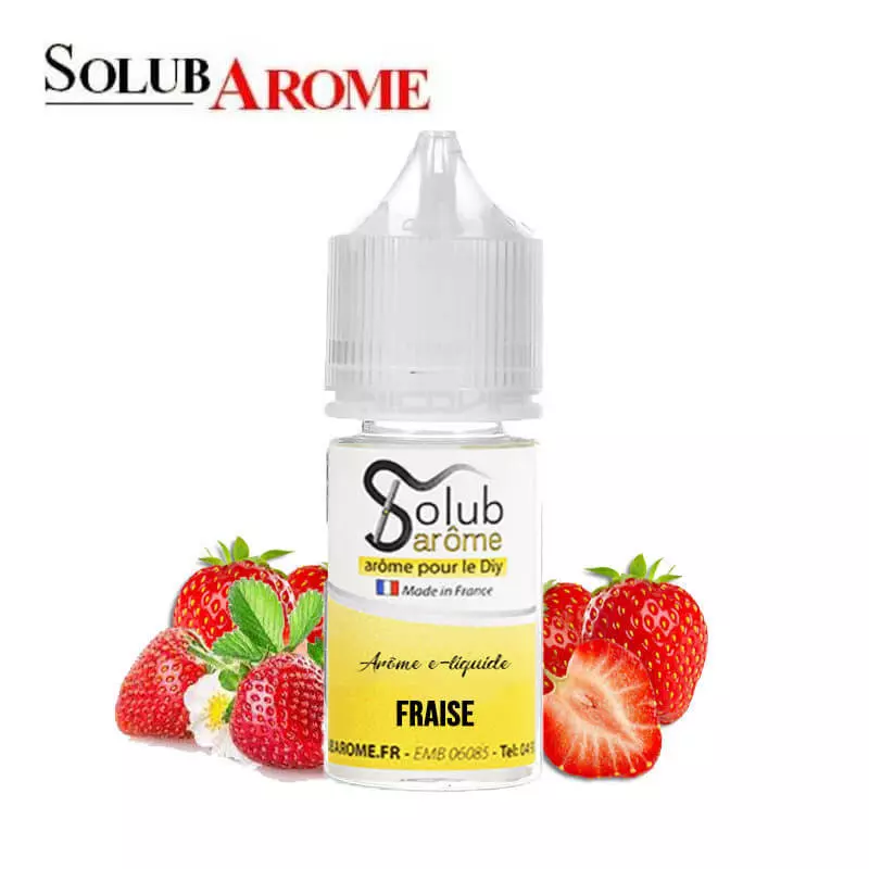 Arôme Fraise Solubarome 30ml 3268 (V 24A)