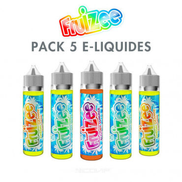Pack e-liquides Fruizee 50ml Pack e-liquides Fruizee 50ml