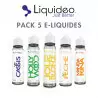 Pack e-liquides Liquideo 50 ml 3280