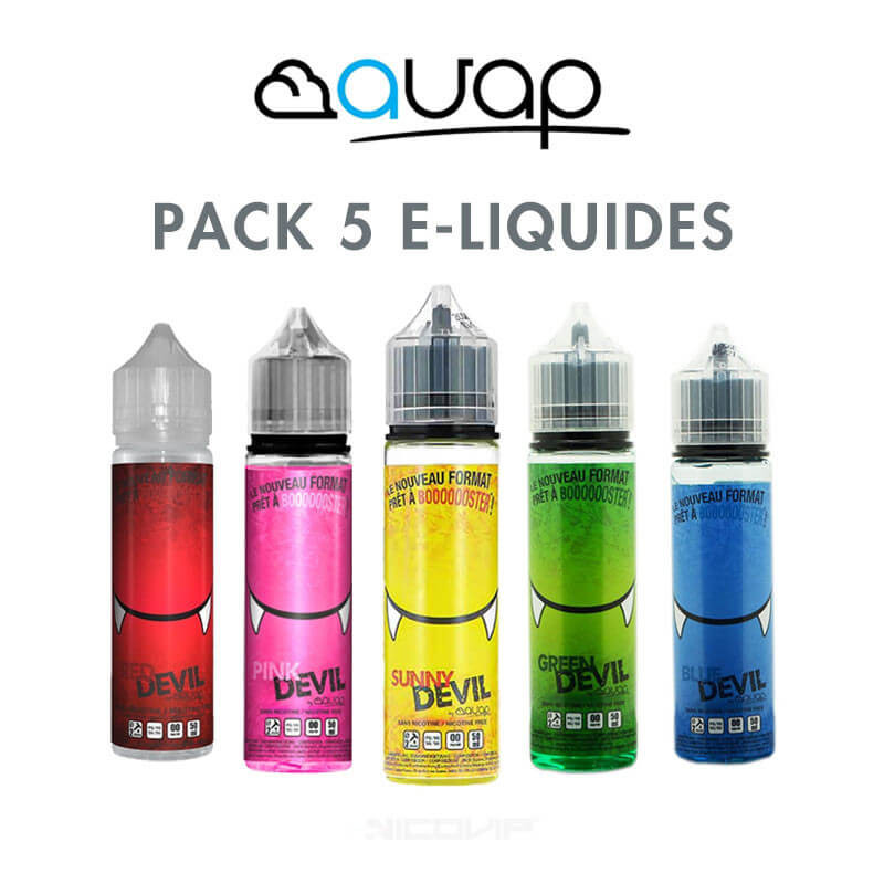 Pack e-liquides Devil AVAP 50ml