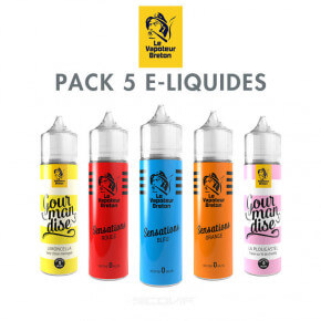 Pack e-liquides Le Vapoteur Breton 50ml
