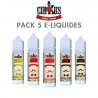 Pack e-liquides Cirkus 50 ml
