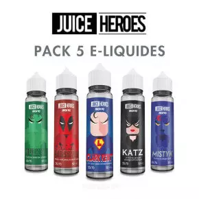 Pack e-liquides Juice Heroes 50 ml 3294