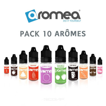Pack arômes Aromea 10 ml