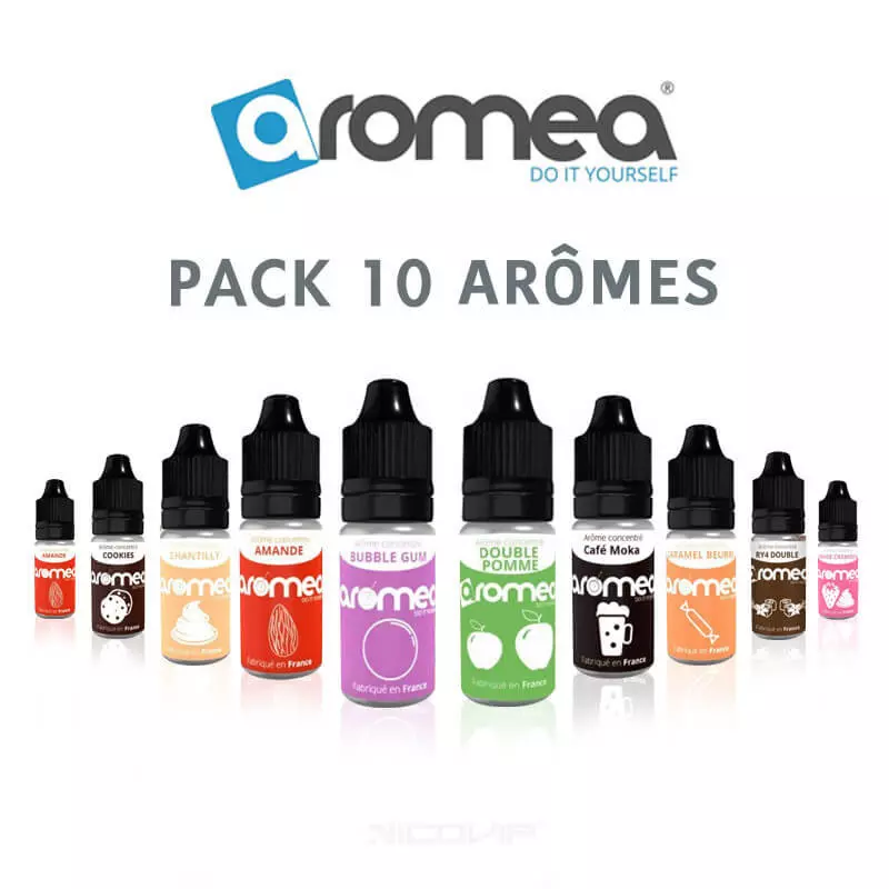 Pack arômes Aromea 10 ml 3308