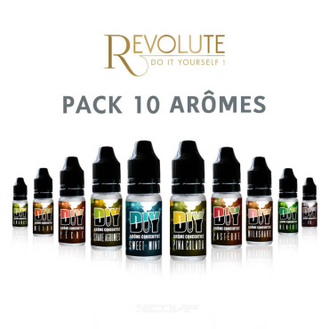 Pack arômes Revolute 10 ml